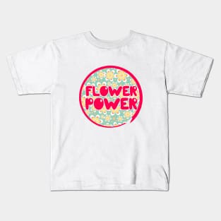 Flower Power Kids T-Shirt